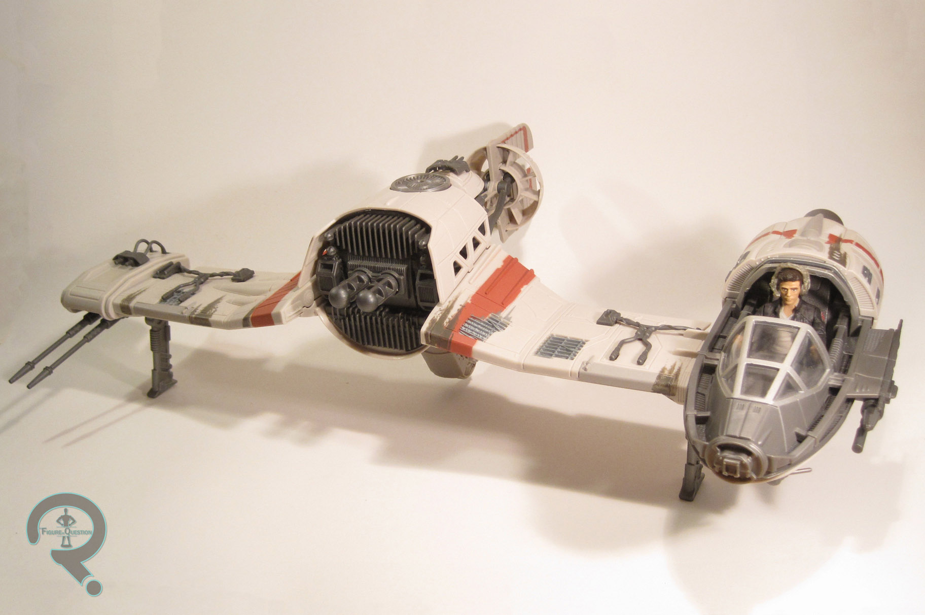 Star Wars Episode VIII The Last Jedi Ski Speeder Finn Pilot 3.75" Figure Vehicle 