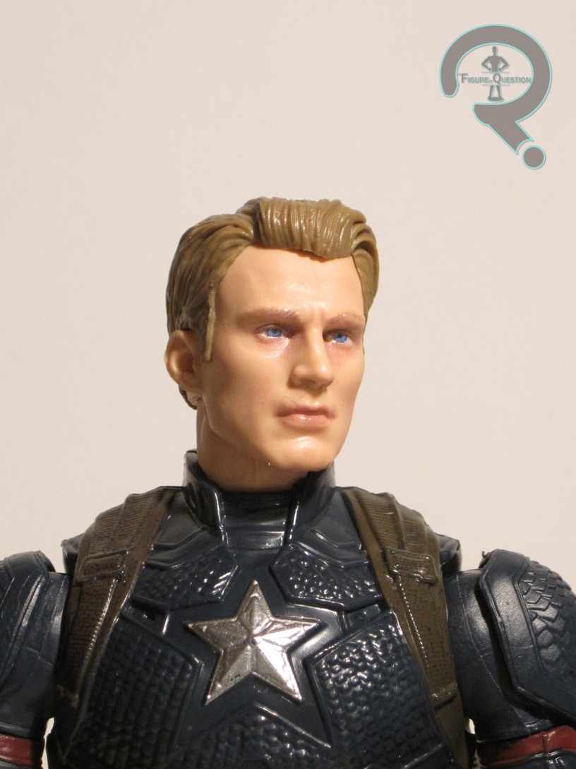 1/12 Avengers Steve Rogers Head Carved Captain America Head W/ Neck Adapter